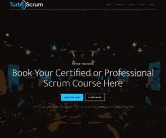 Turboscrum.com(Scrum Training) Screenshot