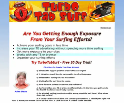 Turbotabsurf.com(Registrant WHOIS contact information verification) Screenshot