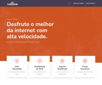 Turbozoneinternet.com.br(TurboZone Internet) Screenshot