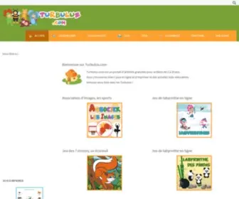 Turbulus.com(Turbulus, jeux pour enfants) Screenshot
