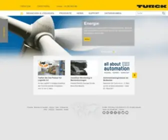 Turck.de(Your Global Automation Partner) Screenshot