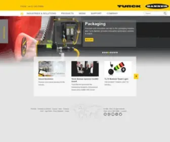 Turckbanner.co.uk(TURCK BANNER LTD) Screenshot