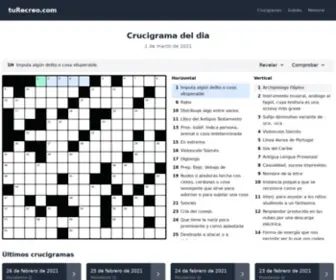 Turecreo.com(Crucigramas y Sudokus diarios en español) Screenshot