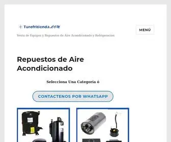 Turefritienda.com(Repuestos de Aire Acondicionado) Screenshot