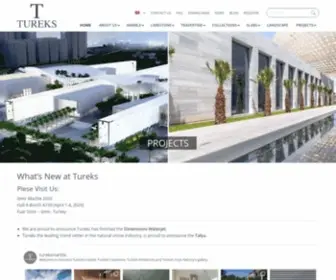 Tureks.com(Tureks Natural Stone Flooring Cladding and Exterior) Screenshot