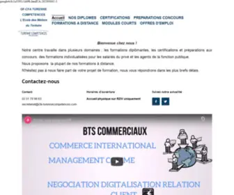 Turenne-Competences.com(Charleville-mézières) Screenshot