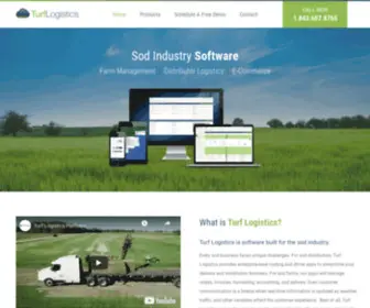 Turf-Logistics.com(Turf Logistics) Screenshot