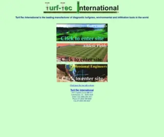 Turf-TEC.com(Turf-Tec Diagnostic turfgrass tools) Screenshot