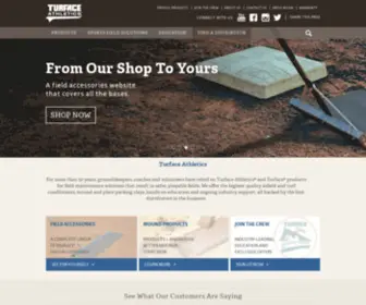 Turface.com(Turface Athletics) Screenshot