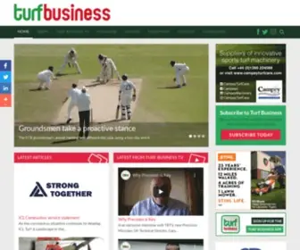 Turfbusiness.co.uk(Turf Business) Screenshot