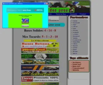 Turfdespros.net Screenshot