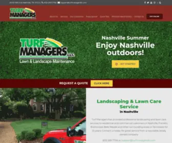 Turfmanagersllc.com(Landscaping & Lawn Care Services in Nashville) Screenshot