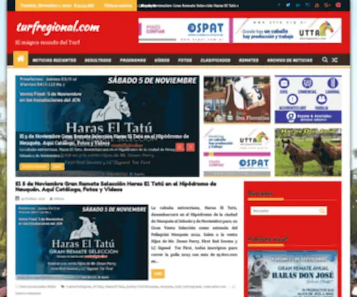 Turfregional.com(Turfregional) Screenshot