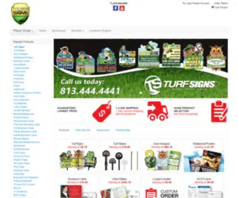 Turfsigns.co(Tampa) Screenshot