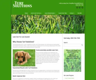 Turfsolutions.com(Lawn Care Services) Screenshot