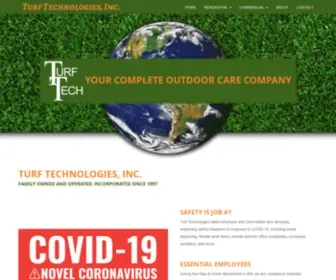 Turftechsolutions.com(Turf Technologies) Screenshot