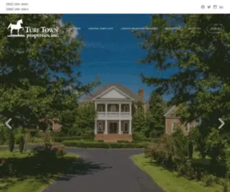 Turftown.com(Lexington Real Estate) Screenshot