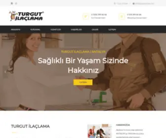 Turgutilaclama.com(Turgut İlaçlama) Screenshot