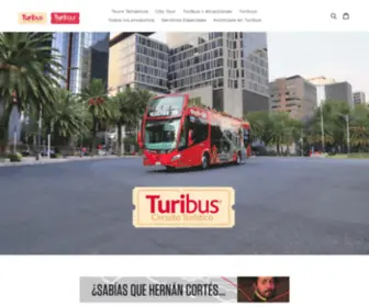 Turibustickets.com(Boletos Turibus) Screenshot