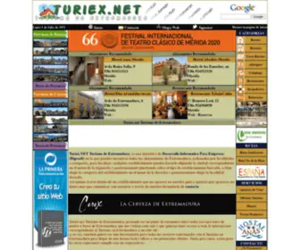 Turiex.net(Turismo de Extremadura) Screenshot