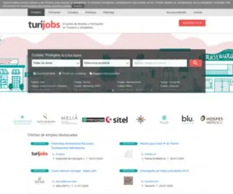 Turijobsnordic.com(Ofertas de empleo en Turismo y Hostelería) Screenshot