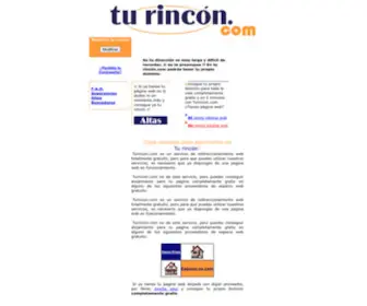 Turincon.com(Tu rincón) Screenshot