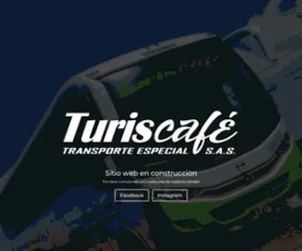 Turiscafe.com.co(TRANSPORTE EMPRESARIAL) Screenshot