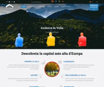 Turismeandorralavella.com(Web oficial Turisme d'Andorra la Vella) Screenshot