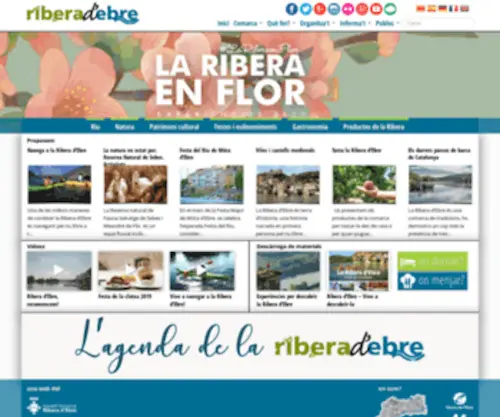 Turismeriberaebre.org(Turisme de la Ribera d'Ebre) Screenshot