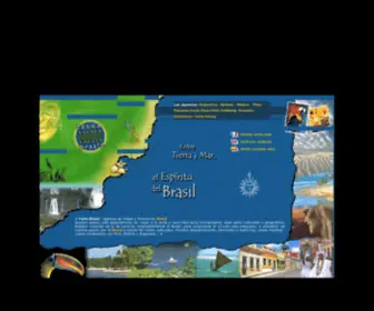 Turismo-Brasil.com(Viajar al Brasil con Terra Brazil) Screenshot