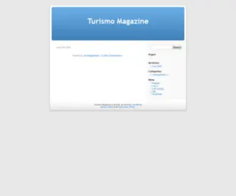 Turismo-Magazine.com(Domain Default page) Screenshot