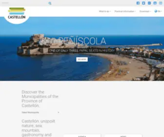 Turismodecastellon.com(Castellón) Screenshot