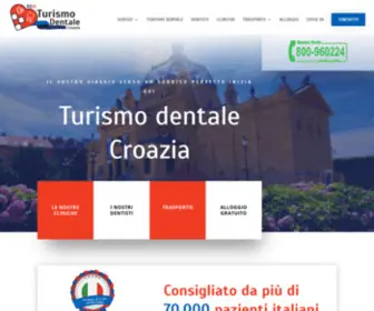 Turismodentalecroazia.it(Turismo dentale Croazia) Screenshot