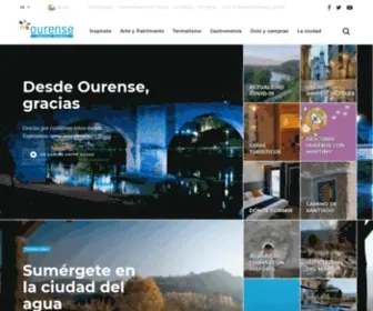 Turismodeourense.gal(Web oficial de Turismo de Ourense) Screenshot