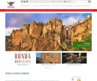 Turismoderonda.es(Everything you need to know about Ronda) Screenshot