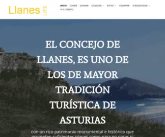 Turismoenllanes.es(TURISMO EN LLANES) Screenshot