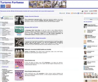 Turismoforlivese.it(Turismo Forlivese: Sito ufficiale di informazione turistica di Forlì e provincia) Screenshot