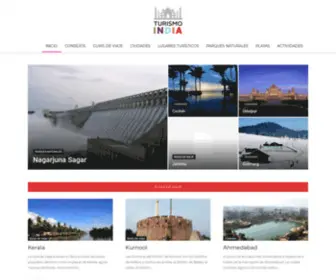 Turismoindia.es(Turismo India) Screenshot