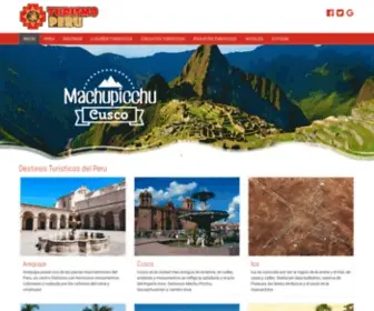 Turismoperu.com(Turismo Peru) Screenshot