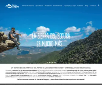 Turismosierradelsegura.es(Turismo Sierra del Segura) Screenshot