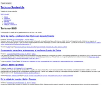 Turismosos.com(Turismo Sustentable) Screenshot