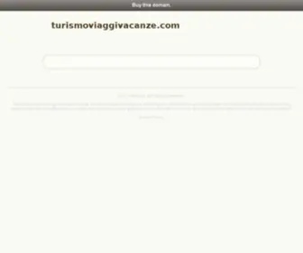 Turismoviaggivacanze.com(Turismo, viaggi, vacanze) Screenshot