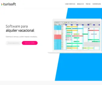 Turisoft.com(Turisoft ofrece software experto en alquiler vacacional. Es una solución global y modular) Screenshot