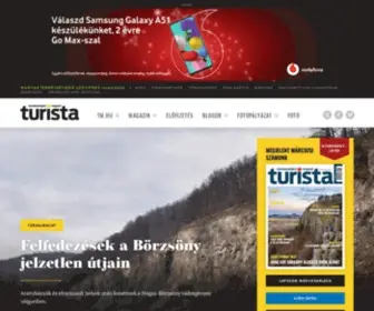 Turistamagazin.hu(Turista Magazin) Screenshot