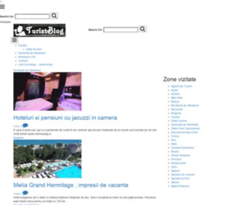 Turistblog.ro(Turist Blog) Screenshot