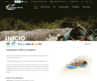 Turisticamoreno.com.mx(Operadora) Screenshot