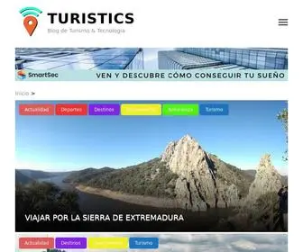 Turistics.es(Blog de Turismo & Tecnología) Screenshot