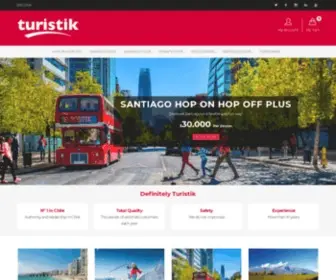 Turistik.com(Somos una empresa que te brindamos experiencias memorables en Santiago y sus alrededores para que tu visita sea única y sorprendente) Screenshot