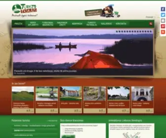 Turistopasaulis.lt(Turizmas Lietuvoje) Screenshot