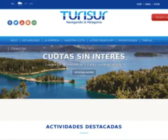 Turisur.com.ar(Navegando la Patagonia) Screenshot